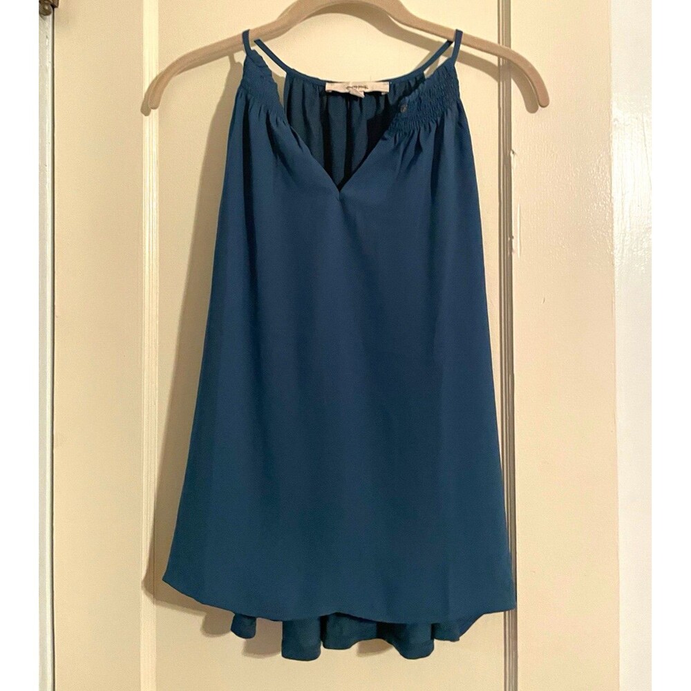LOFT Women’s Tank Top Size M Blue Sleeveless